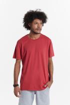 T-shirt minimalista/básica vermelho