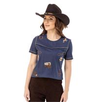 T Shirt Monlight Western América Zenz Western T Shirt Monlight Western América Zenz Western