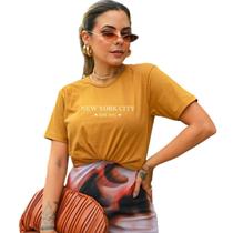 T-Shirt Mostarda New York
