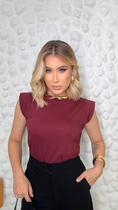 T-shirt Muscle Tee Cor Marsala