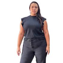 T-Shirt Muscle Une Estilo Moderno e Conforto Com Seu Corte Reto e Mangas em Destaque