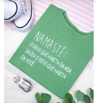 T-shirt Namastê Verde G