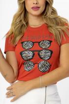 T-shirt oculos terra cota - ML DECOR