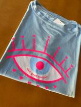 T-shirt Olho Grego /Olho Turco Plus Size T-shirt Olho Grego /Olho Turco Plus Size