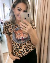 T-shirt onça / animal print T-shirt onça / animal print
