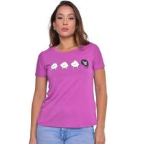 T-shirt ovelhinhas - lilás T-shirt ovelhinhas - lilás