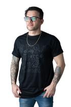 T-shirt Oversized de Algodão Estampada Masculina Theo