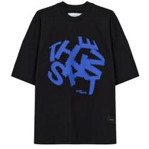 T-shirt oversized thesaint pixel mess black T-shirt oversized thesaint pixel mess black