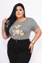 T shirt Plus Size Feminina Urso Ursinho Ted