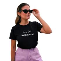 T-Shirt Preta Good Living