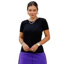 T-shirt Preto Lisa