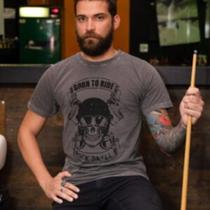 T-shirt Rockskill Born to Ride