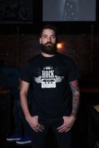 T-shirt Rockskill Tape Preta T-shirt Rockskill Tape Preta