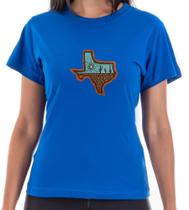 T-shirt texas country cowgirl feminina