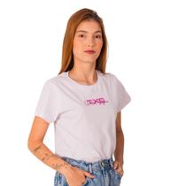 T Shirt Txc Branco Estampa Rosa 51177 T Shirt Txc Branco Estampa Rosa 51177