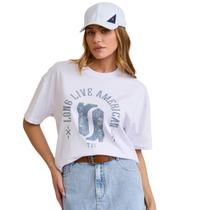 T Shirt Txc Branco Oversized 51288 Cor:BrancoTamanho:M T Shirt Txc Branco Oversized 51288 Cor:BrancoTamanho:M