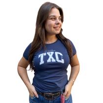 T Shirt Txc Marinho Logo Branco 51235 Cor:MarinhoTamanho:G T Shirt Txc Marinho Logo Branco 51235 Cor:MarinhoTamanho:G
