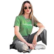 T-Shirt Verde Claro Classic Beauty