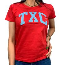 T-shirt Vermelha Lancamento Txc Feminina