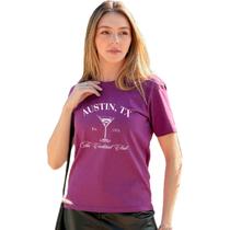 T-Shirt Vinho Austin