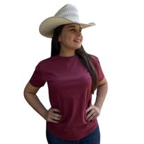 T Shirt Vinho Brand Western Tamanho:G