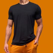 T-Shirt Viscose com Elastano Preta - Draco