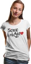 T-shirts Baby Look Cursos De Biomedicina Branca