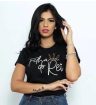 T-shirts em algodão premium bordada