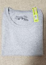 T-Short Baby Look Cinza