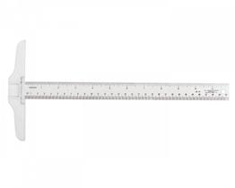 T-Square WestcottJR -12 Plástico pequeno para desenhar 30 cm