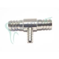 T TEE Espigão Mangueira 2x 6,0 mm com Redução 3,3 a 3,5 mm da Cadeira Odontológica