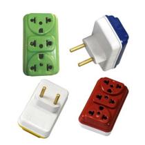 T Tomada Adaptador Benjamim S/casulo Triplo Padrão Novo T Tomada Adaptador Benjamim S/casulo Triplo Padrão Novo
