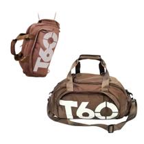 T60 Bolsa Academia Estilosa Com Compartimentos De Luxo