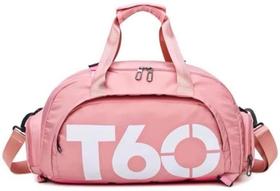 T60 Bolsa Academia Transversal Com Compartimentos