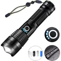 T9 Lanterna Tática Militar Ybf Led Recarregável Usb - YBF-8825 T9 Lanterna Tática Militar Ybf Led Recarregável Usb - YBF-8825
