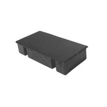 TA 2550N - Tampa plástica para tubo alumínio 1x2” Preta 2un TA 2550N - Tampa plástica para tubo alumínio 1x2” Preta 2un