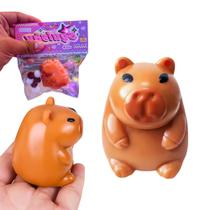 Taba Squish Capivara Mole Mini Tik Tok Pequena Fofa