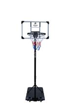 Tabela de Basketball com Altura Ajustável 179 a 213cm - Transparente Yeladim Sports