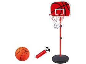 Tabela de Basquete com Pedestal com Bola - e Bomba DM Toys DMT5092