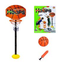 Tabela de Basquete Infantil com Aro Ajustável Kit Completo