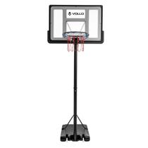 Tabela de basquete portátil altura ajustável até 3,05m aro 45cm vollo