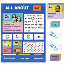 Tabela de bolso Alphabet Learning Joyreal XL35x27cm para crianças