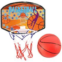Tabela e Cesta de Basquete infantil com bola 28x21