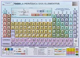 Tabela Periodica Escolar 29,5 X 21Cm Tam A4