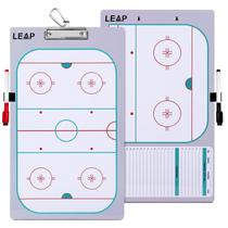 Tabla táctica para entrenador de hockey sobre hielo LEAP con marcador