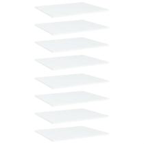 Tablas para Estantería Casafoyer en Melamina Blanca 60x50x1,5 cm 8 unidades