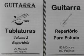 Tablaturas Guitarra em 2 Volumes Rock 200 Páginas Tablaturas Guitarra em 2 Volumes Rock 200 Páginas
