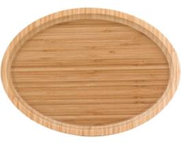 TABLE BANDEJA OVAL 2x35x25cm BAMBU NATURAL
