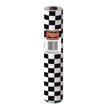 Table Roll Beistle Checkered Racing Theme Plástico Preto Branco Table Roll Beistle Checkered Racing Theme Plástico Preto Branco
