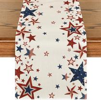 Table Runner Artoid Mode Old Style Stars American Flag 4 de julho Table Runner Artoid Mode Old Style Stars American Flag 4 de julho